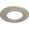 Ekena Millwork Claremont Ceiling Medallion (Fits Canopies up to 7"), 10 5/8"OD x 5 3/4"ID x 1/2"P, Pearl White CM10CLPWS - alternate 2